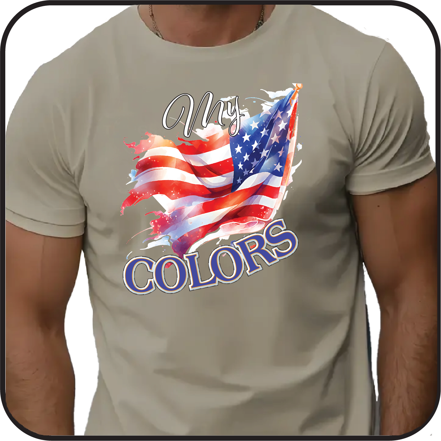 My COLORS /Flag t-shirt image 3