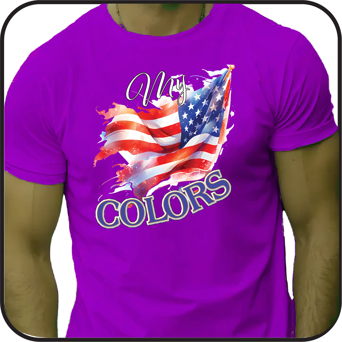 My COLORS /Flag t-shirt image 2