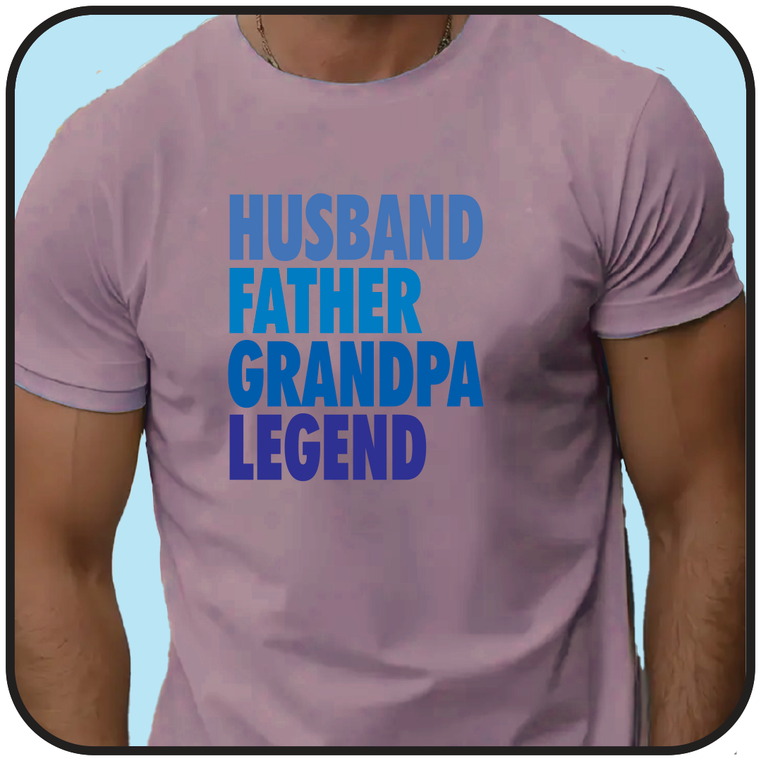 T-shirt: Husband, Father, Grandpa, Legend image 2