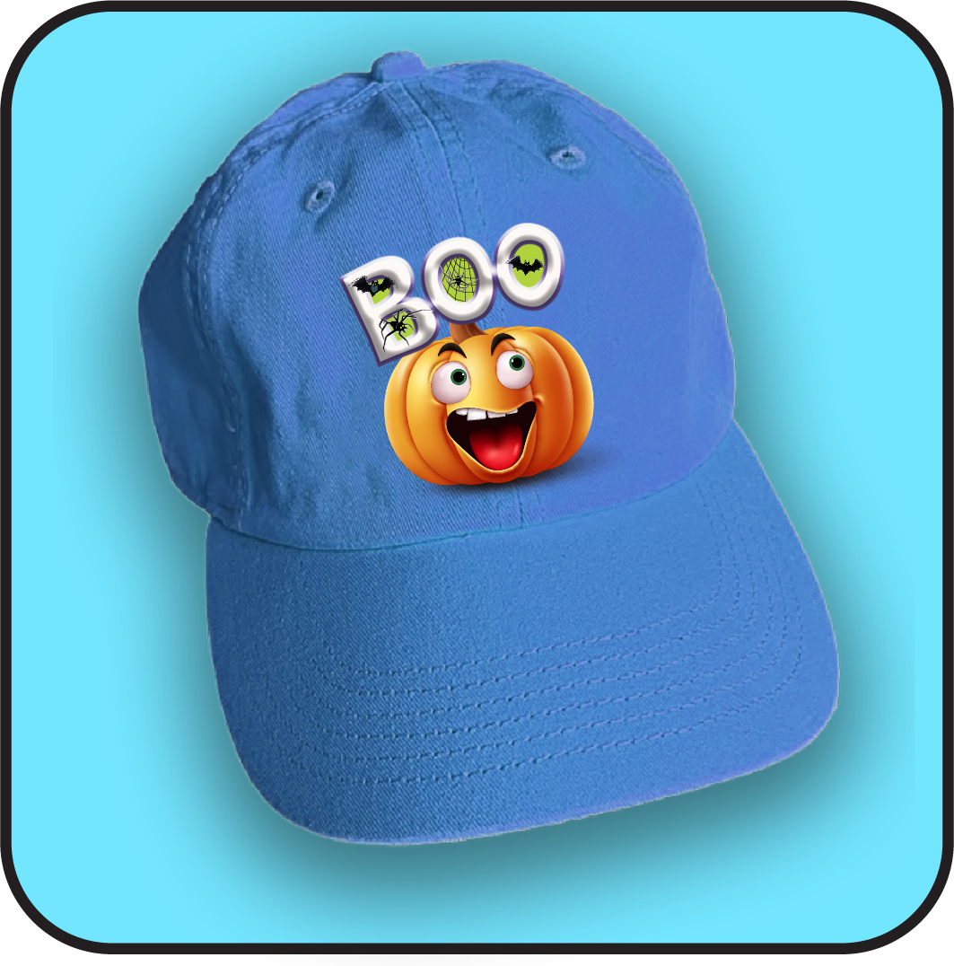 Laughing BOO Pumpkin Hat image 3