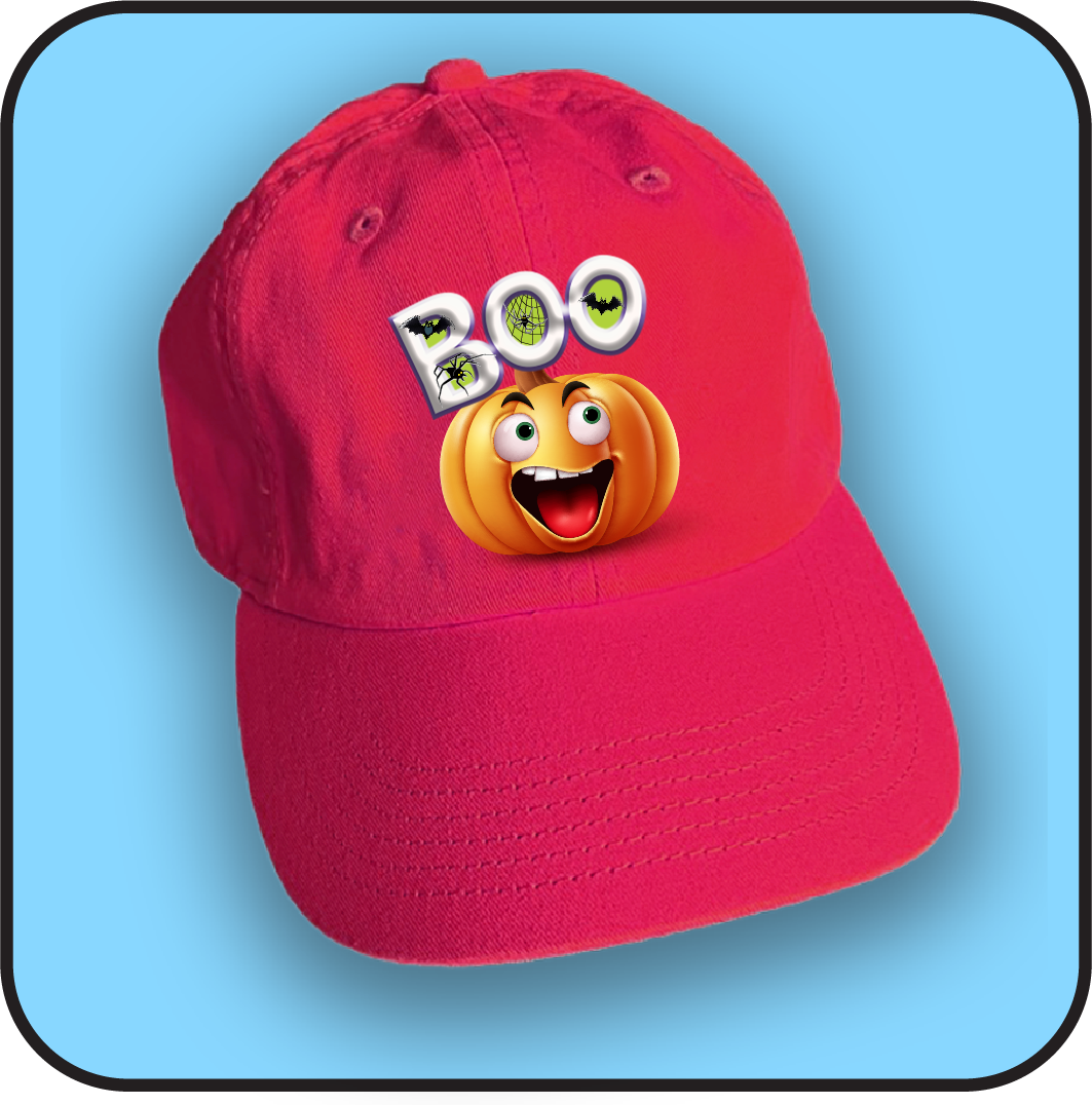 Laughing BOO Pumpkin Hat image 2