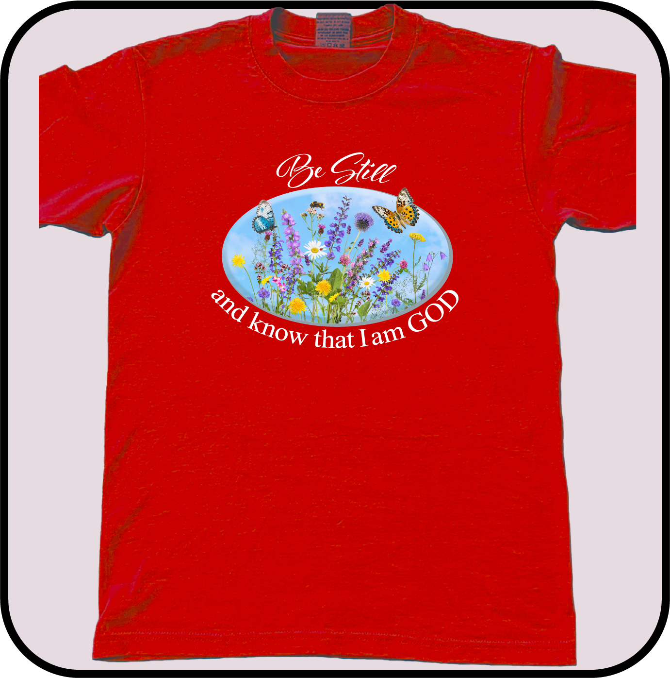 Be still and know that I am GOD - Tee image 2