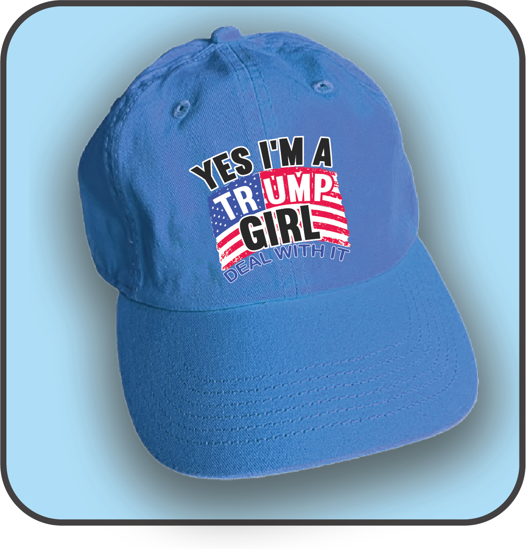 Yes I'm a Trump Girl - Hat image 0