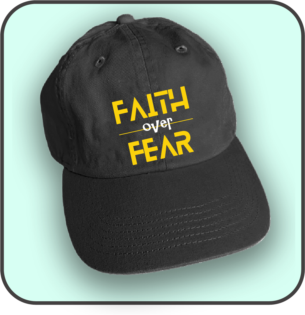 FAITH over FEAR hat image 2