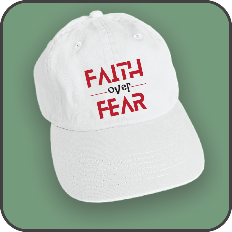 FAITH over FEAR hat image 3