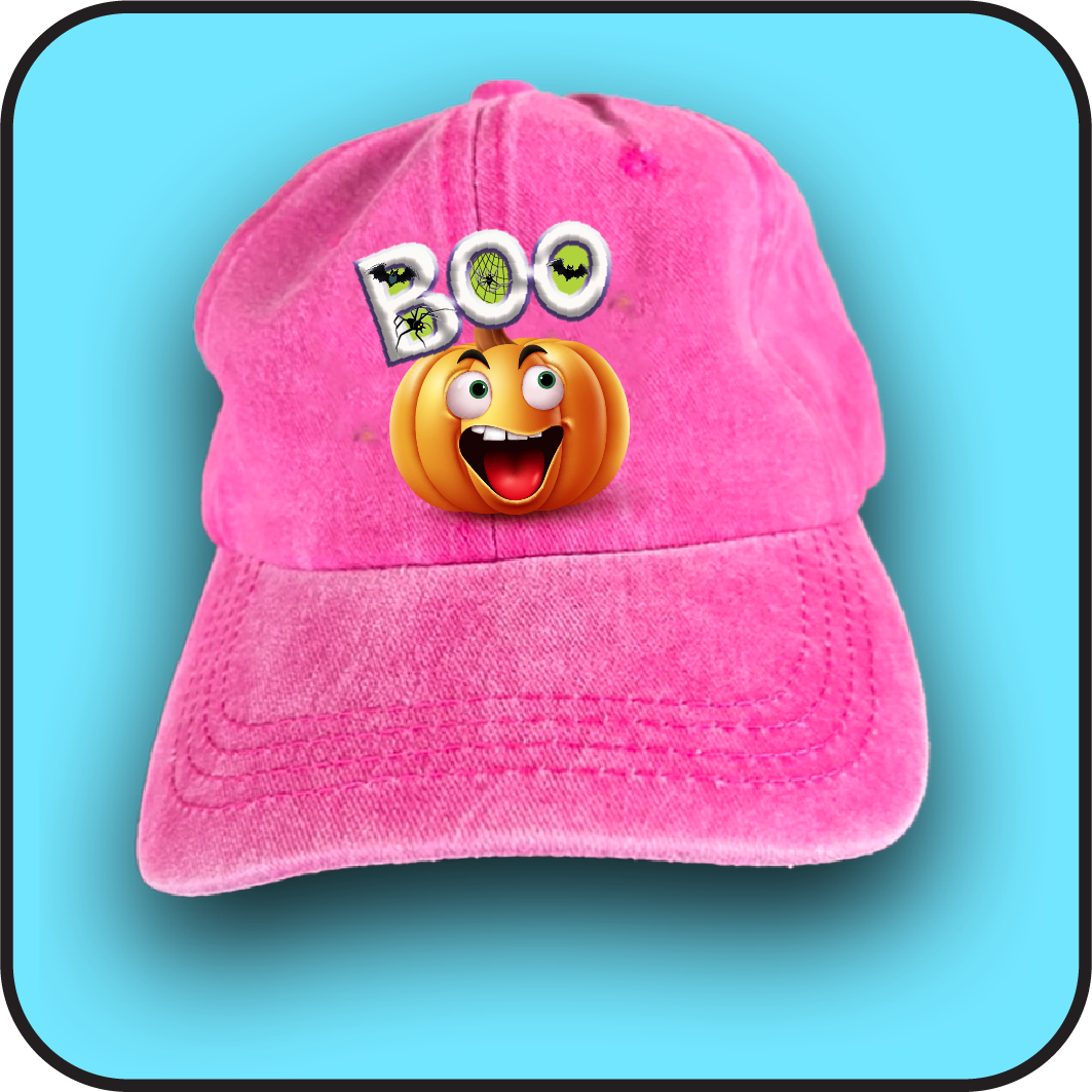 Laughing BOO Pumpkin Hat image 4