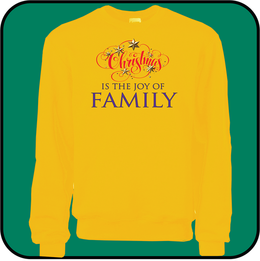 Christmas is the Joy of Family - sweatshirt image 1