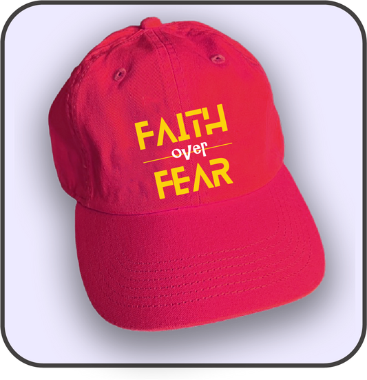 FAITH over FEAR hat image 1