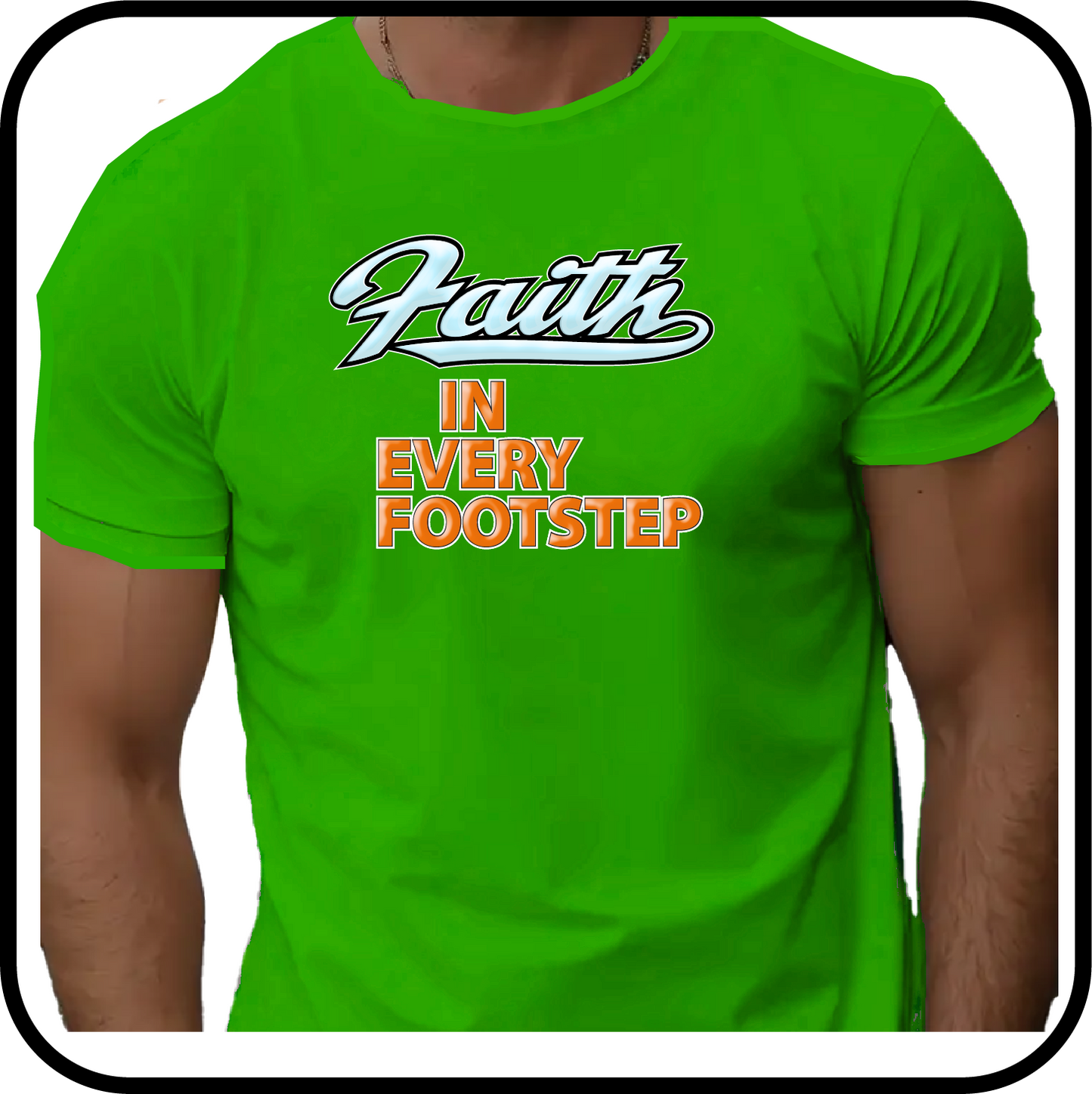 Faith in every Footstep - Tee image 2