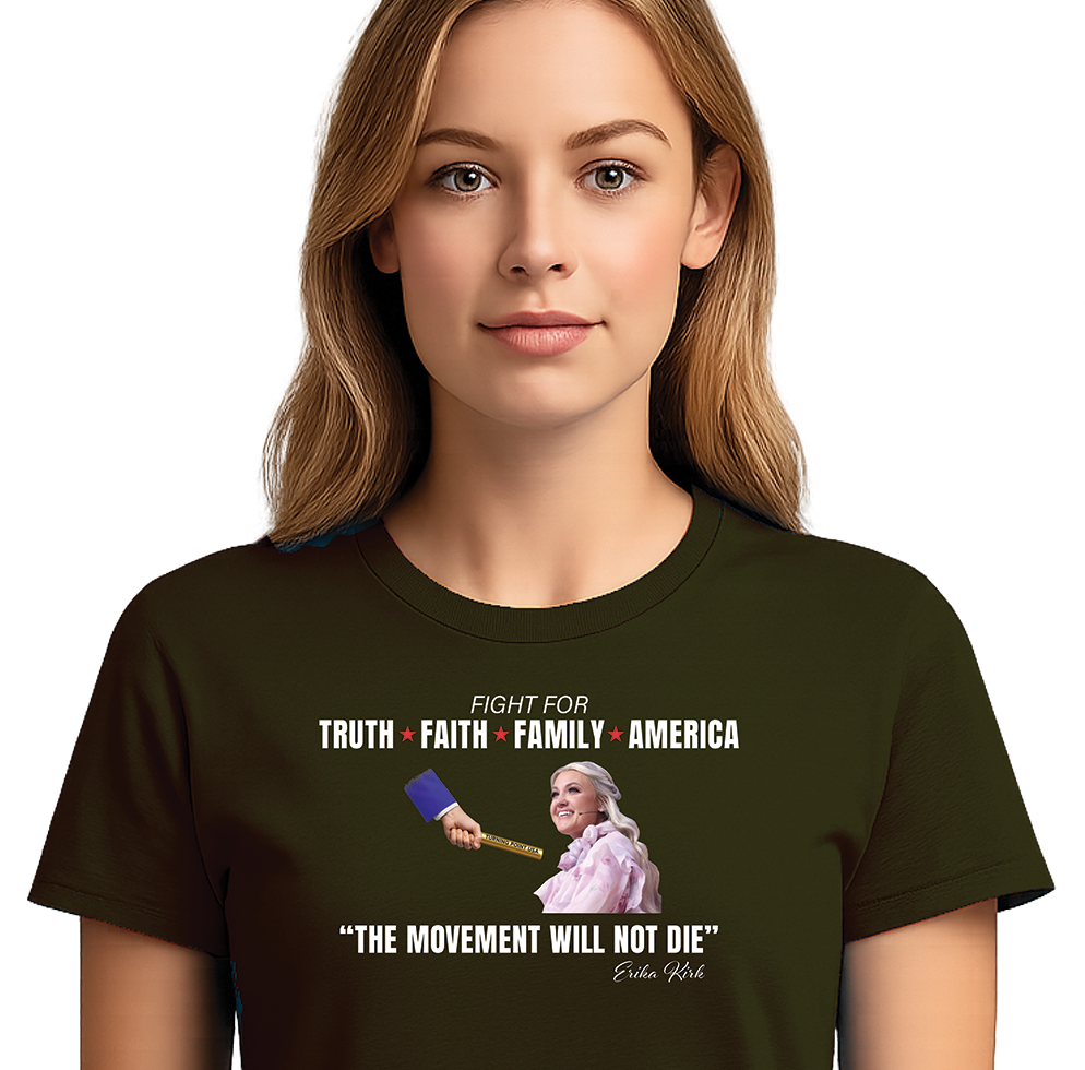 T-shirt " Fight for Truth, Faith, Family, America"