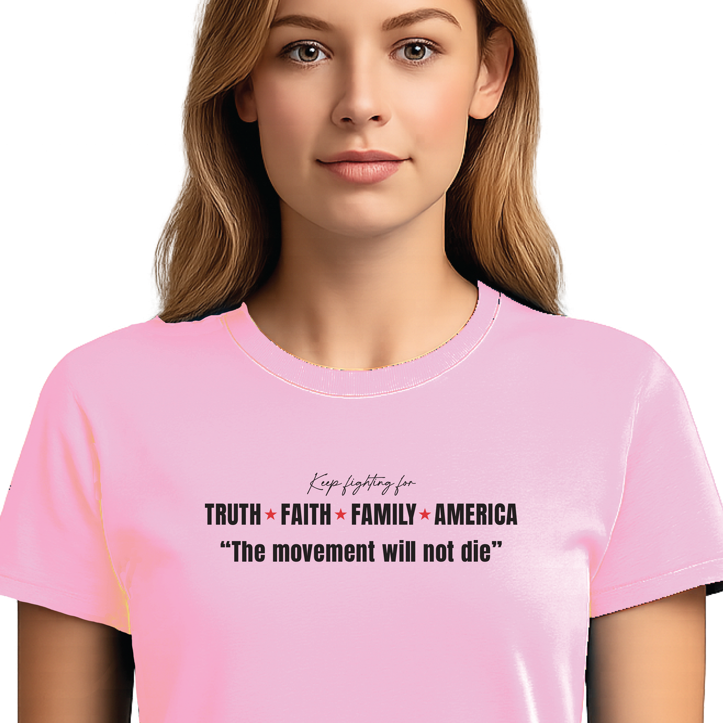 T-shirt: The Movement Will Not Die