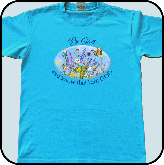 Be still and know that I am GOD - Tee image 1