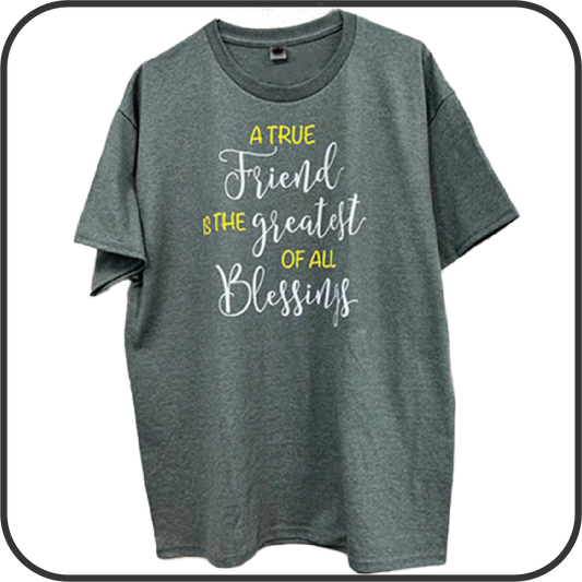 A true Friend is the Greatest of All Blessings / t-shirt image 0