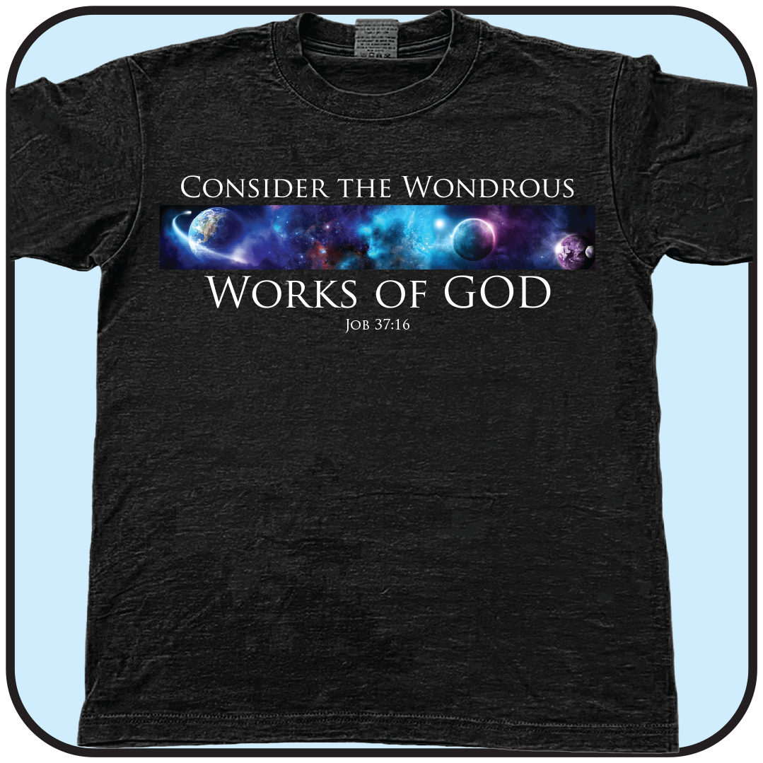 Consider the Wondrous Works of God - Tee image 0