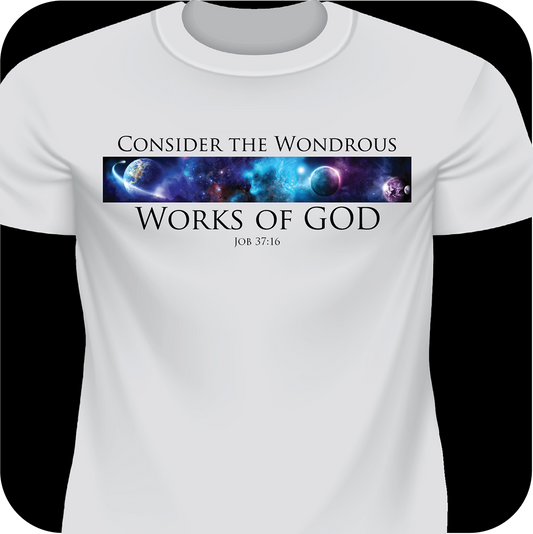 Consider the Wondrous Works of God - Tee image 1