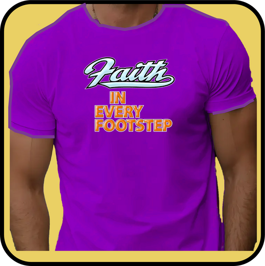Faith in every Footstep - Tee image 1