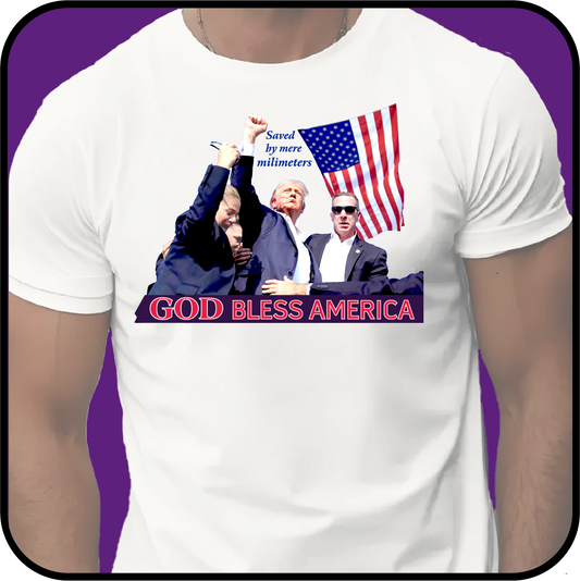 GOD Bless America T-shirt image 0