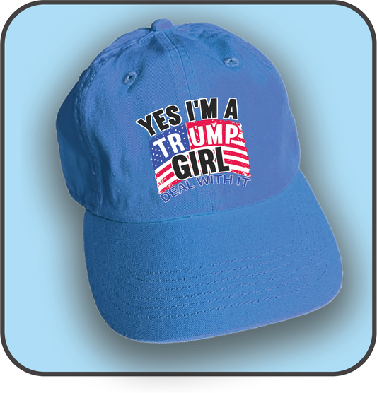 Yes I'm a Trump Girl - Hat image 0