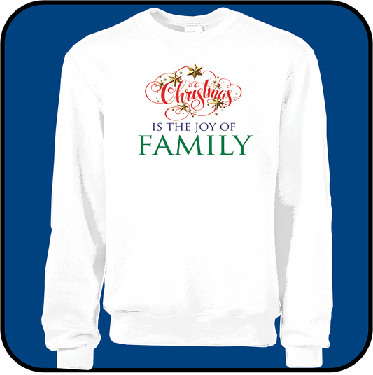 Christmas is the Joy of Family - sweatshirt image 0