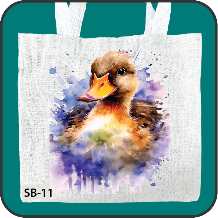 10"x10" imprinted bags with images for children image 8