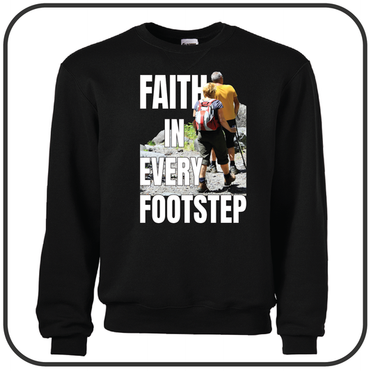 Faith In Every Footstep - Sweatshirt image 0