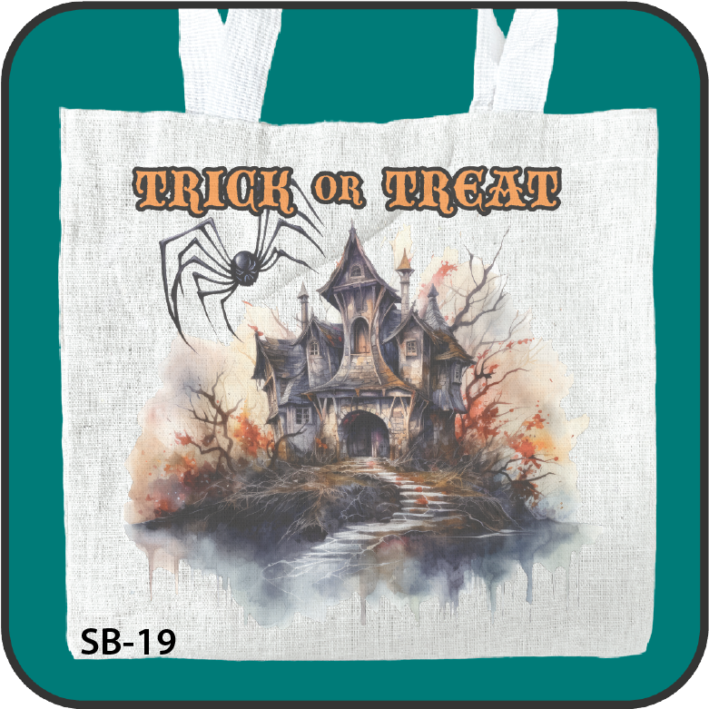 12x12 Halloween Canvas Bags image 2