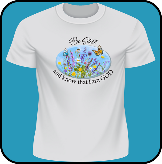 Be still and know that I am GOD - Tee image 0