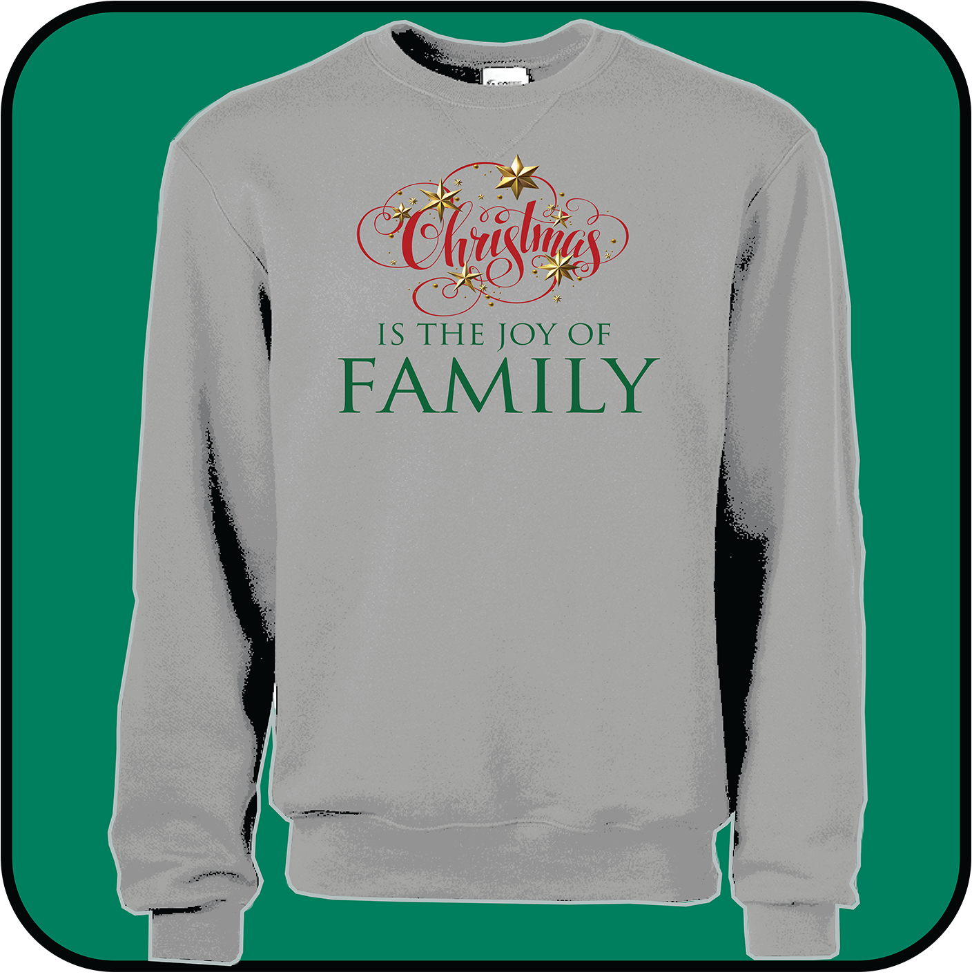 Christmas is the Joy of Family - sweatshirt image 2