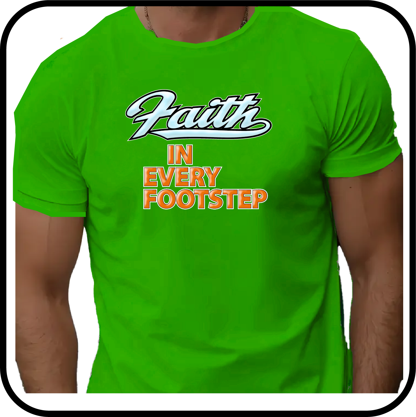 Faith in every Footstep - Tee image 2