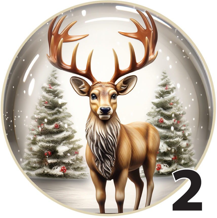 3" Christmas Ornaments (Group 1A)