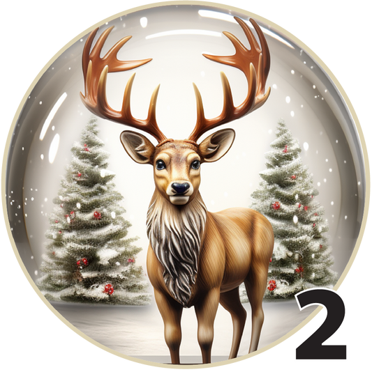 3" Christmas Ornaments (Group 1A)