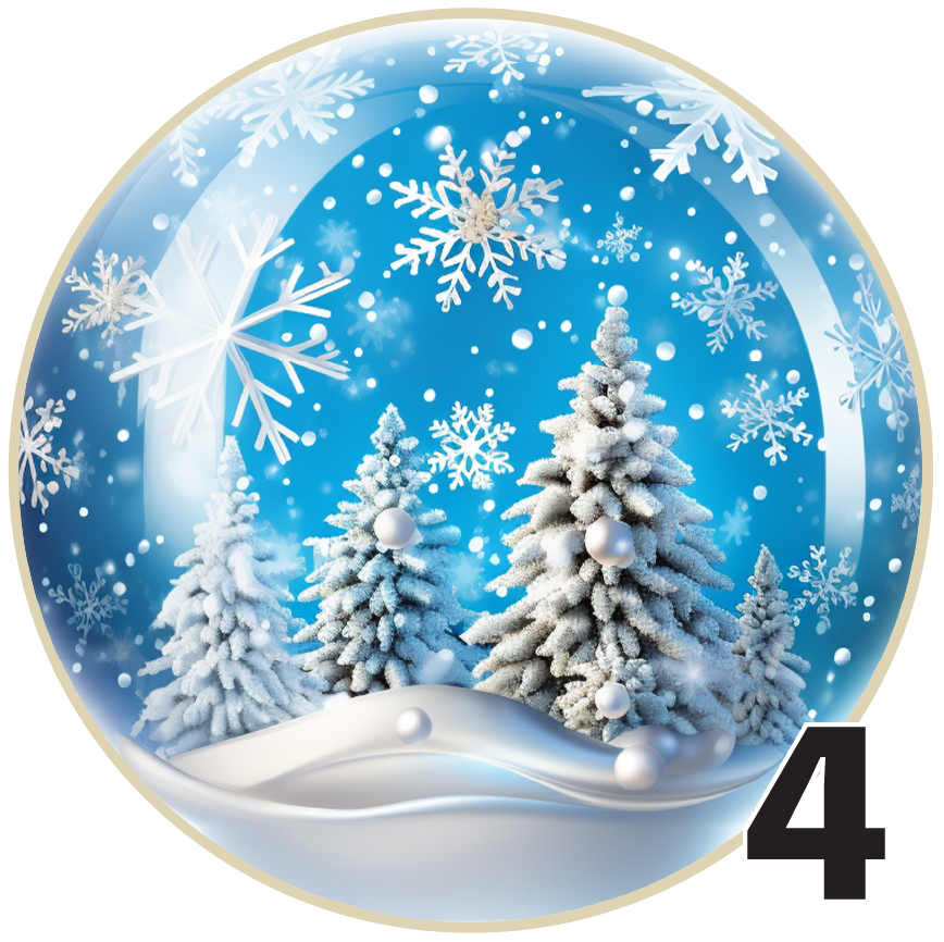 3" Christmas Ornaments (Group 1A)