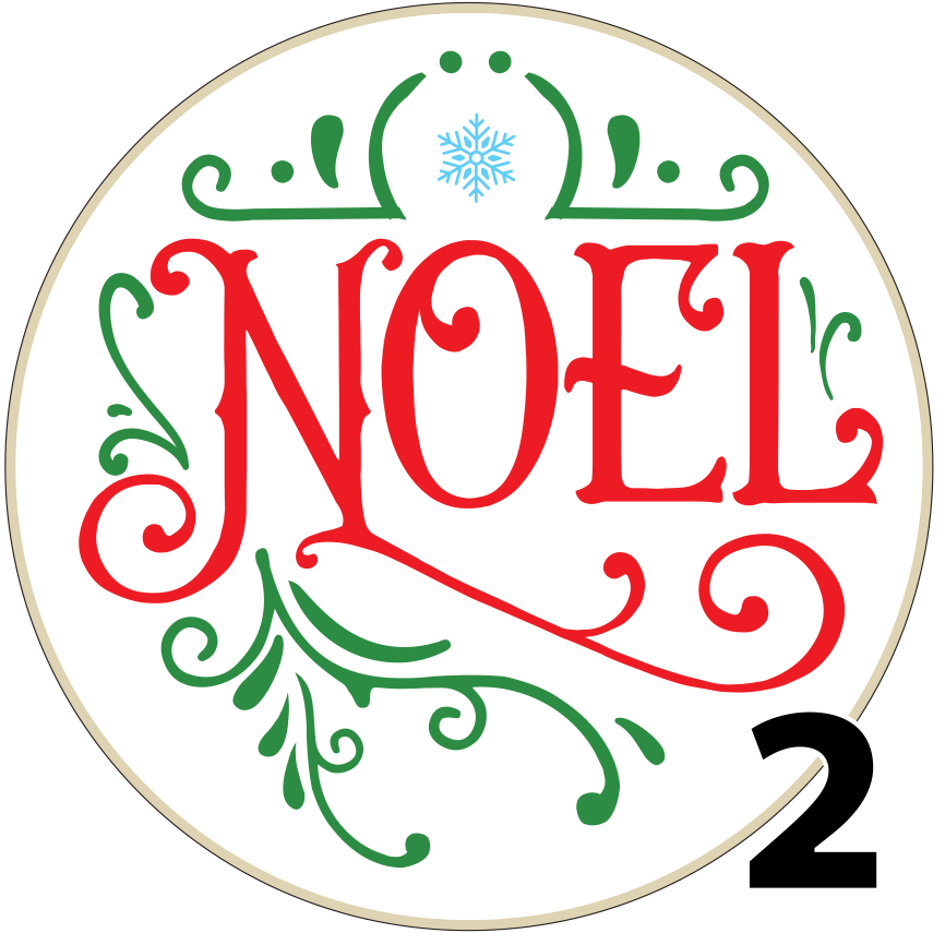 3" Christmas Ornaments (Group 4A) 6 items