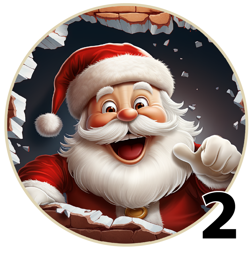 3" round Christmas ornaments (Group 5A)