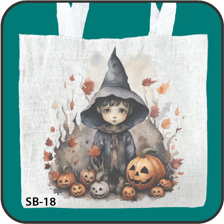 12x12 Halloween Canvas Bags image 0
