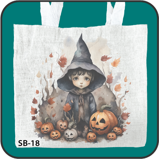 12x12 Halloween Canvas Bags image 0