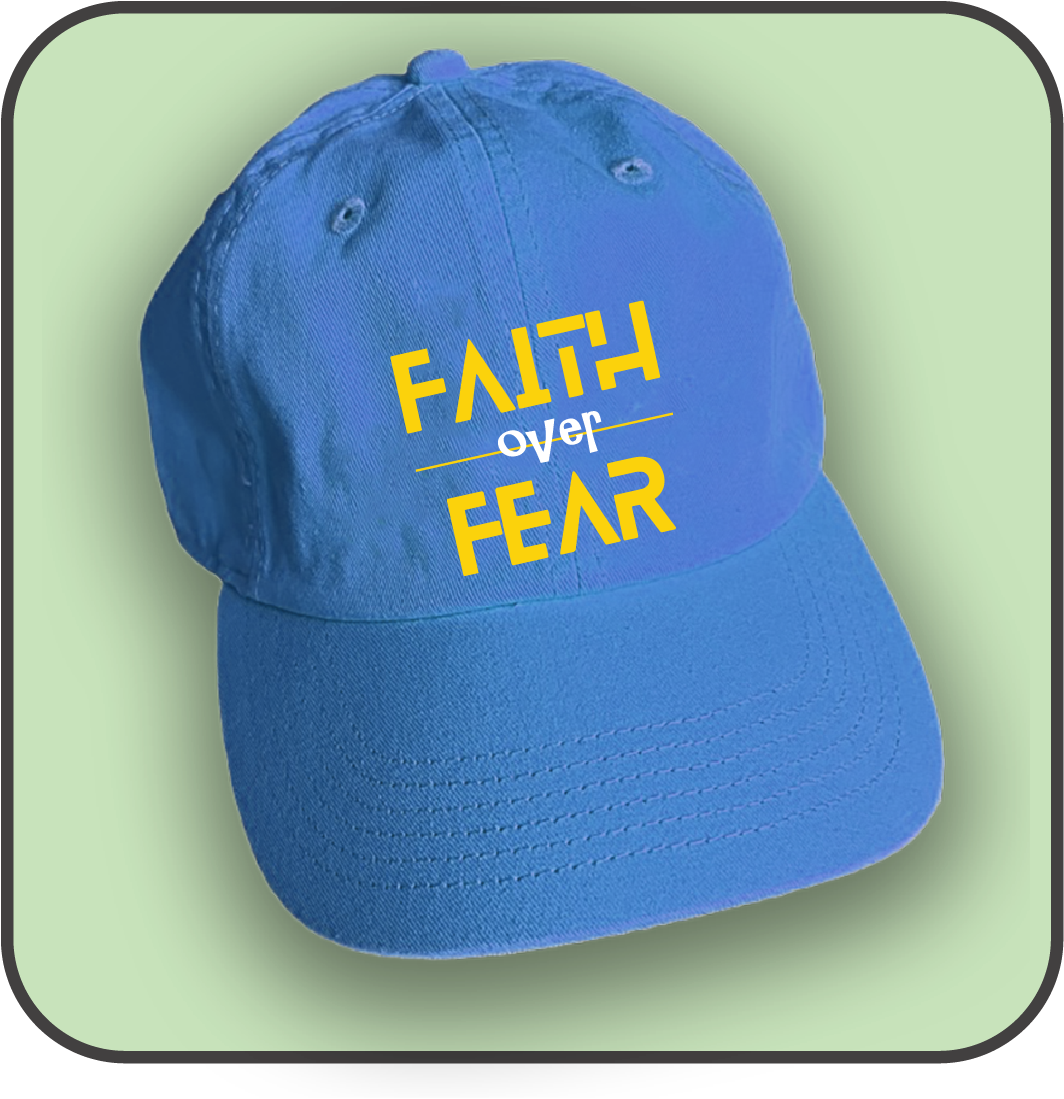 FAITH over FEAR hat image 0