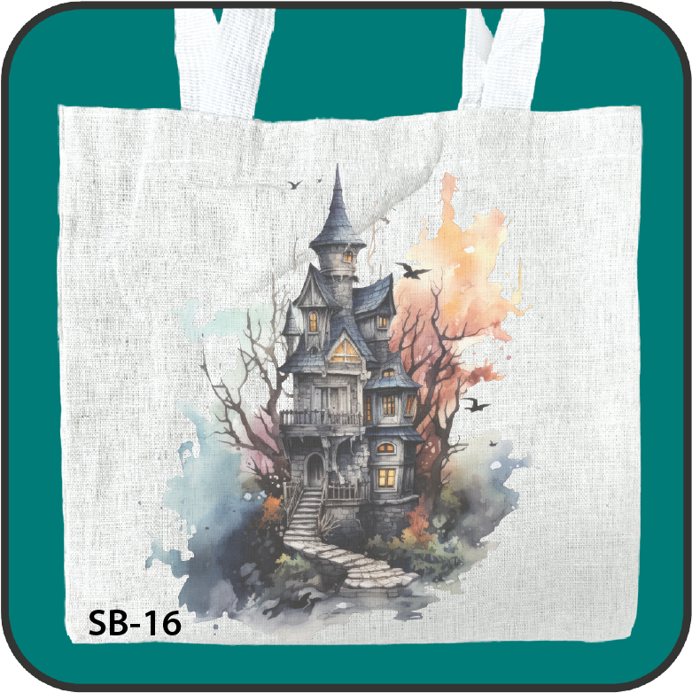 12x12 Halloween Canvas Bags image 1
