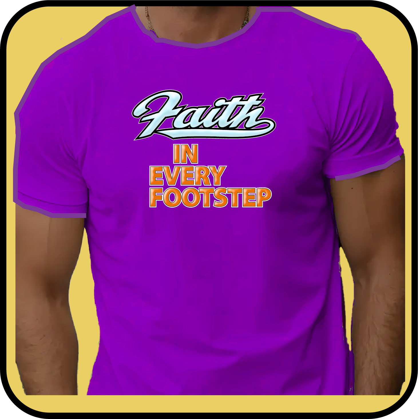 Faith in every Footstep - Tee image 1